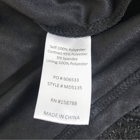 MABLE Anthropologie Black Sequin Mod Mini Dress Peter Pan Collar Party Small New - Picture 13 of 16